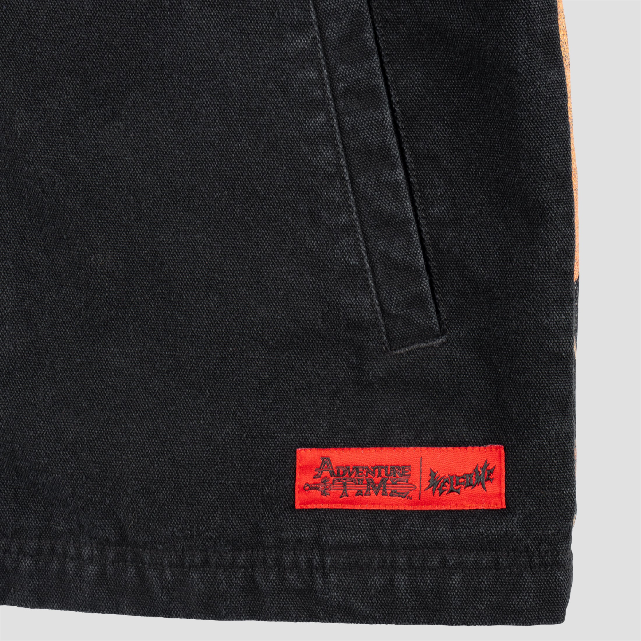 Welcome X Adventure Time Billy Canvas Zip Jacket Black