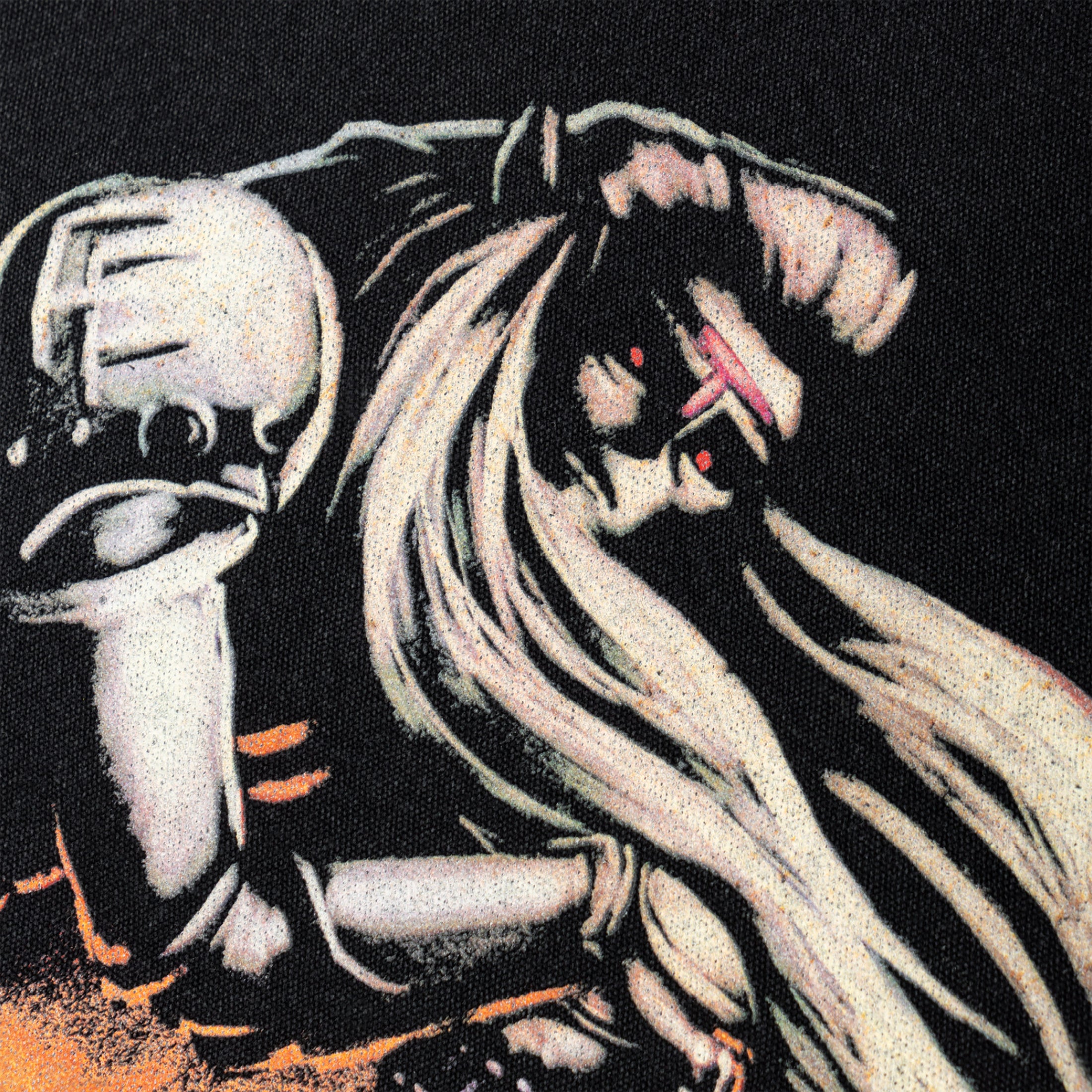 Welcome X Adventure Time Billy Canvas Zip Jacket Black