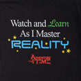 Load image into Gallery viewer, Welcome X Adventure Time Reality T-Shirt Black
