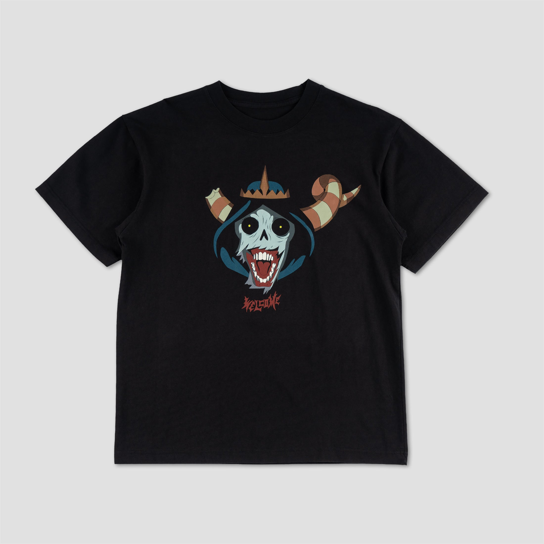 Welcome X Adventure Time The Lich T-Shirt Black