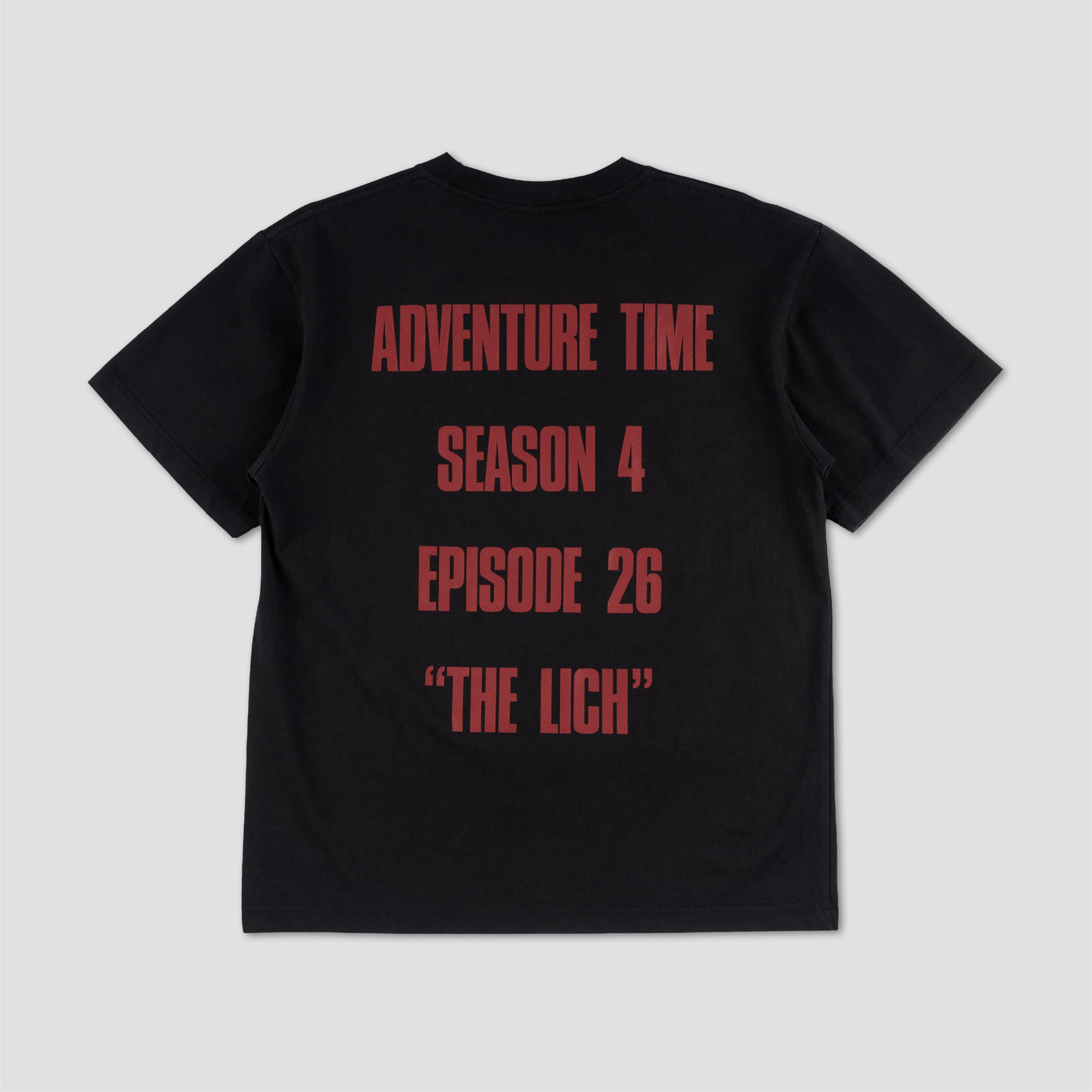 Welcome X Adventure Time The Lich T-Shirt Black