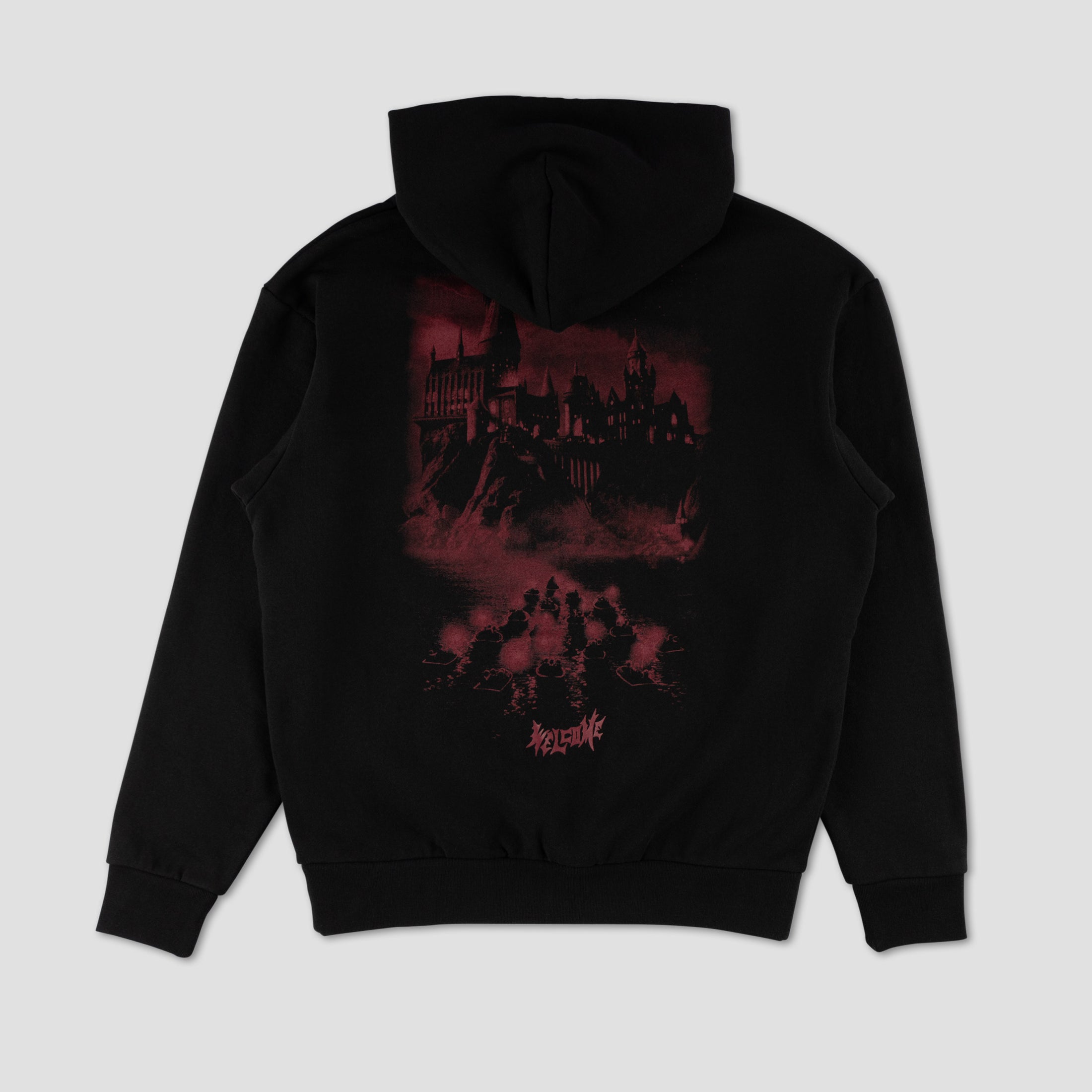Welcome X Harry Potter Arrival Hoodie Black