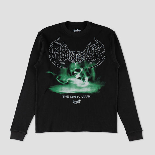 Welcome X Harry Potter Dark Mark Thermal Longsleeve Black