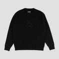 Load image into Gallery viewer, Welcome X Harry Potter Deathly Hallows Knit Sweater Black

