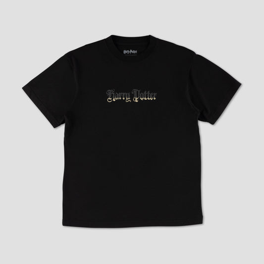 Welcome X Harry Potter Thestral Boxy T-Shirt Black