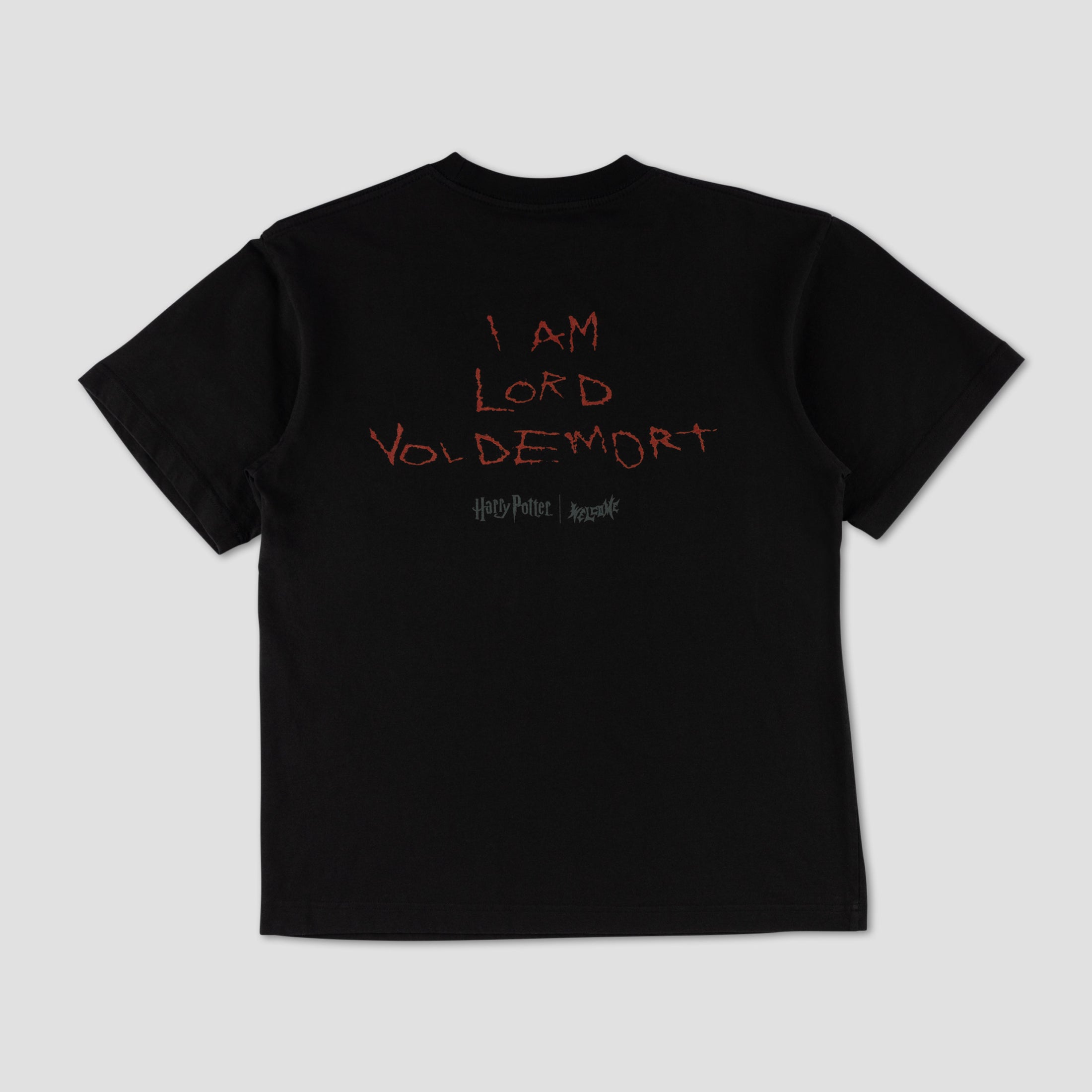 Welcome X Harry Potter Voldemort Boxy T-Shirt Black
