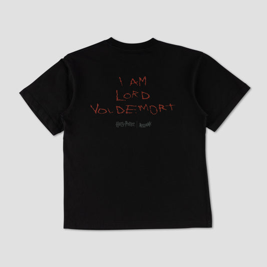 Welcome X Harry Potter Voldemort Boxy T-Shirt Black