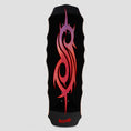 Load image into Gallery viewer, Welcome X Slipknot 10.0 Tribal S Skateboard Deck Purple / Red Stain

