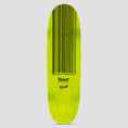 Load image into Gallery viewer, Welcome X Slipknot 9.5 Oval Logo Skateboard Deck Black / Green Stain
