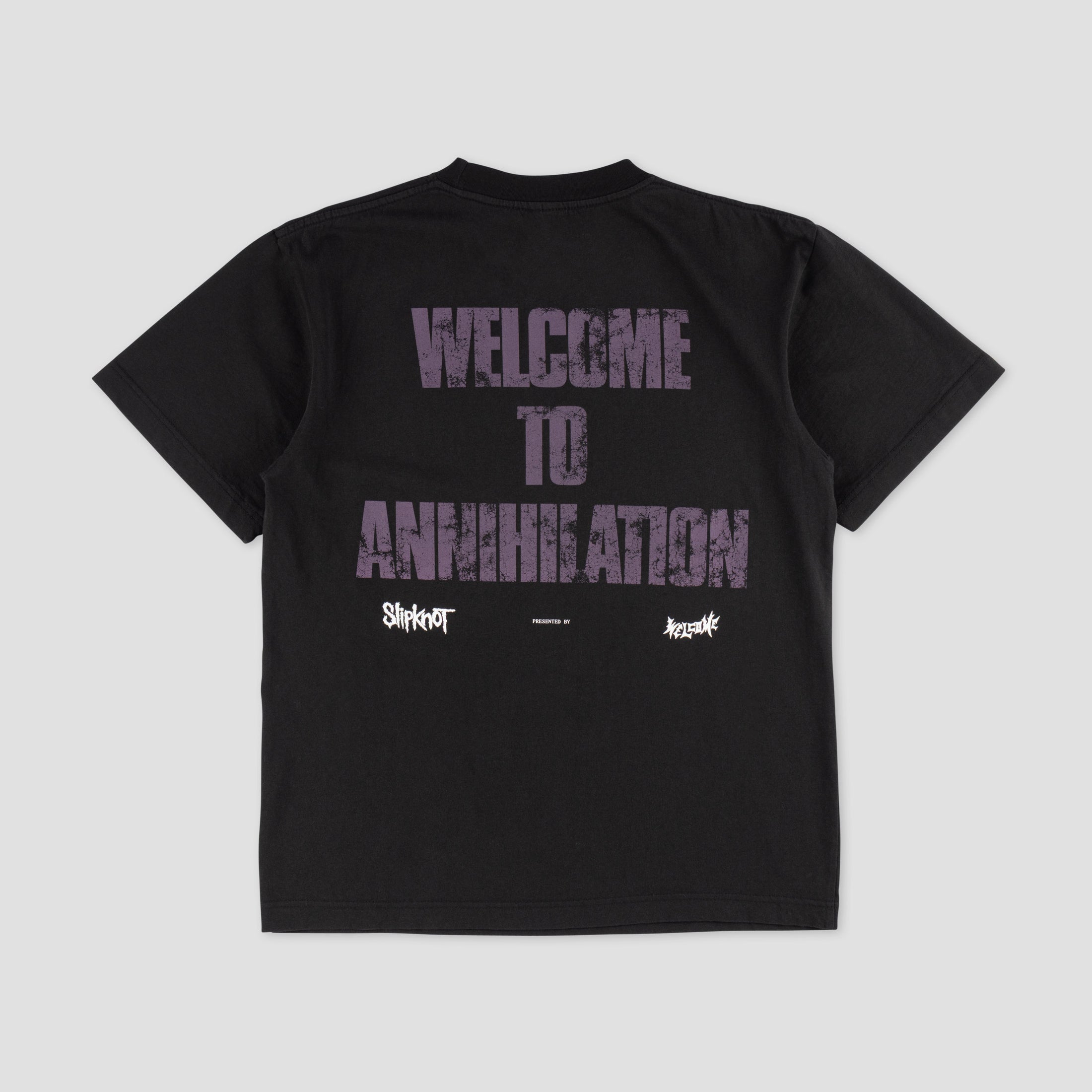 Welcome X Slipknot Annihilation T-Shirt Black