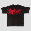 Load image into Gallery viewer, Welcome X Slipknot Barcode Overprint T-Shirt Black / Red
