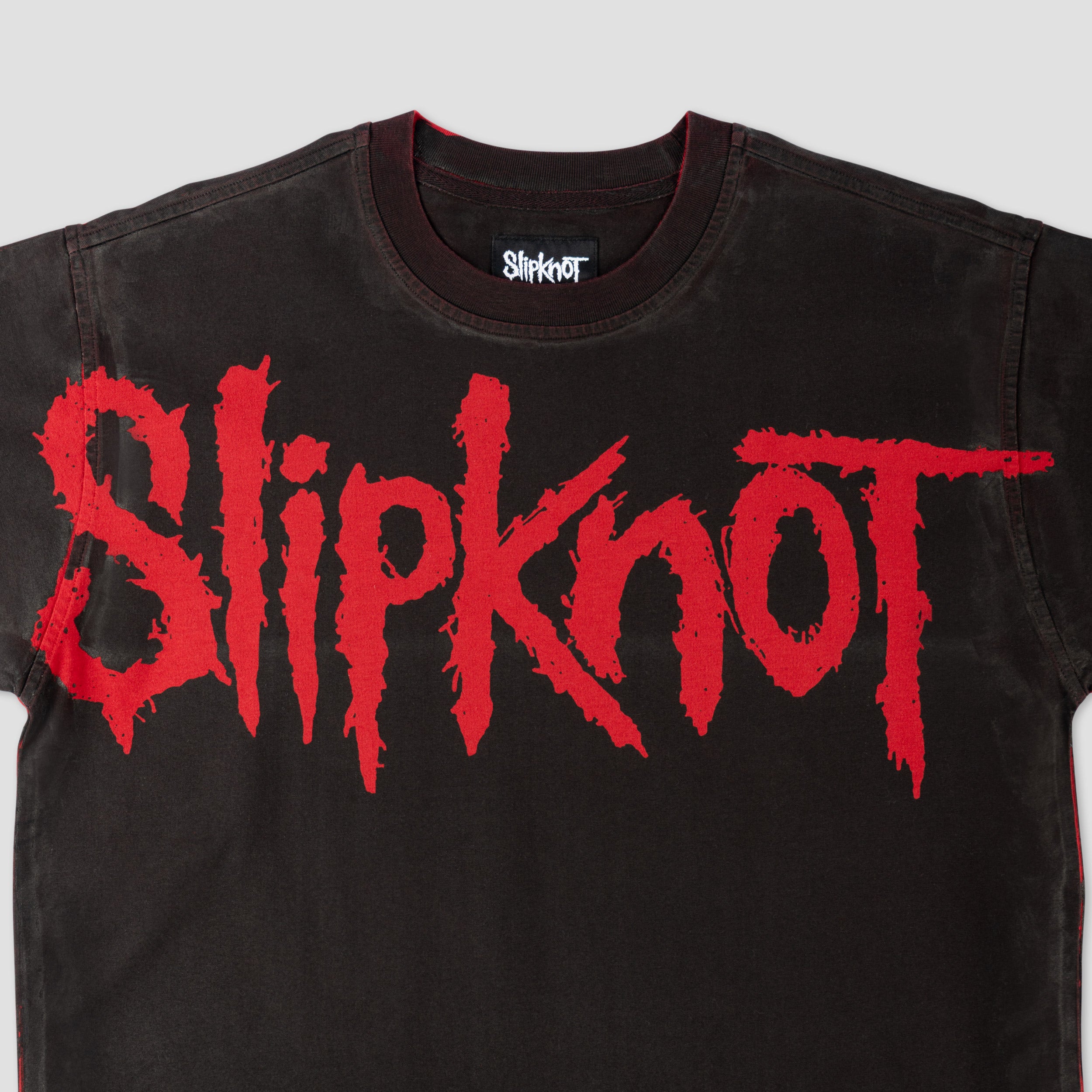 Welcome X Slipknot Barcode Overprint T-Shirt Black / Red – Slam