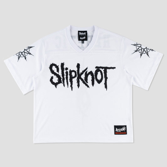 Welcome X Slipknot Heretic Football Jersey White