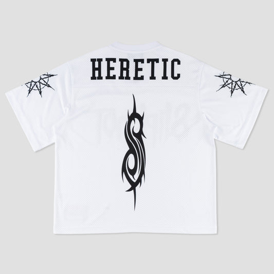 Welcome X Slipknot Heretic Football Jersey White