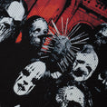 Load image into Gallery viewer, Welcome X Slipknot Mask Contrast Stitch Thermal Longsleeve T-Shirt Black / White
