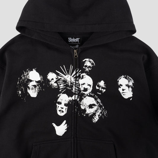 Welcome X Slipknot Nonagram Zip Hoodie Black