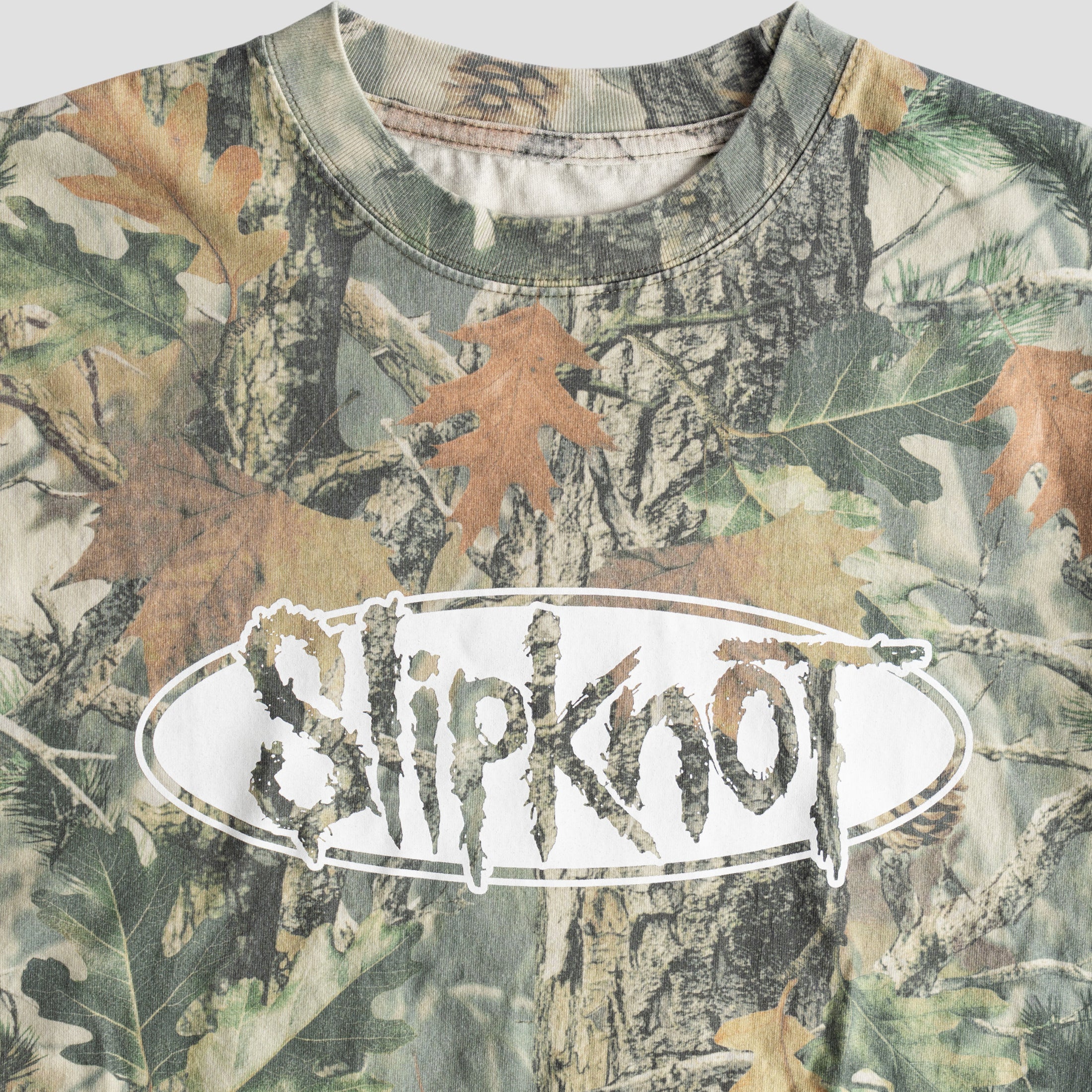 Welcome X Slipknot Oval Logo T-Shirt Camo