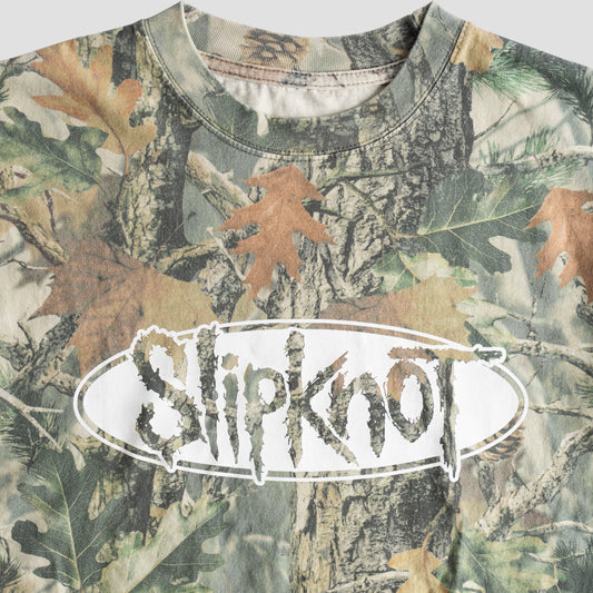Welcome X Slipknot Oval Logo T-Shirt Camo