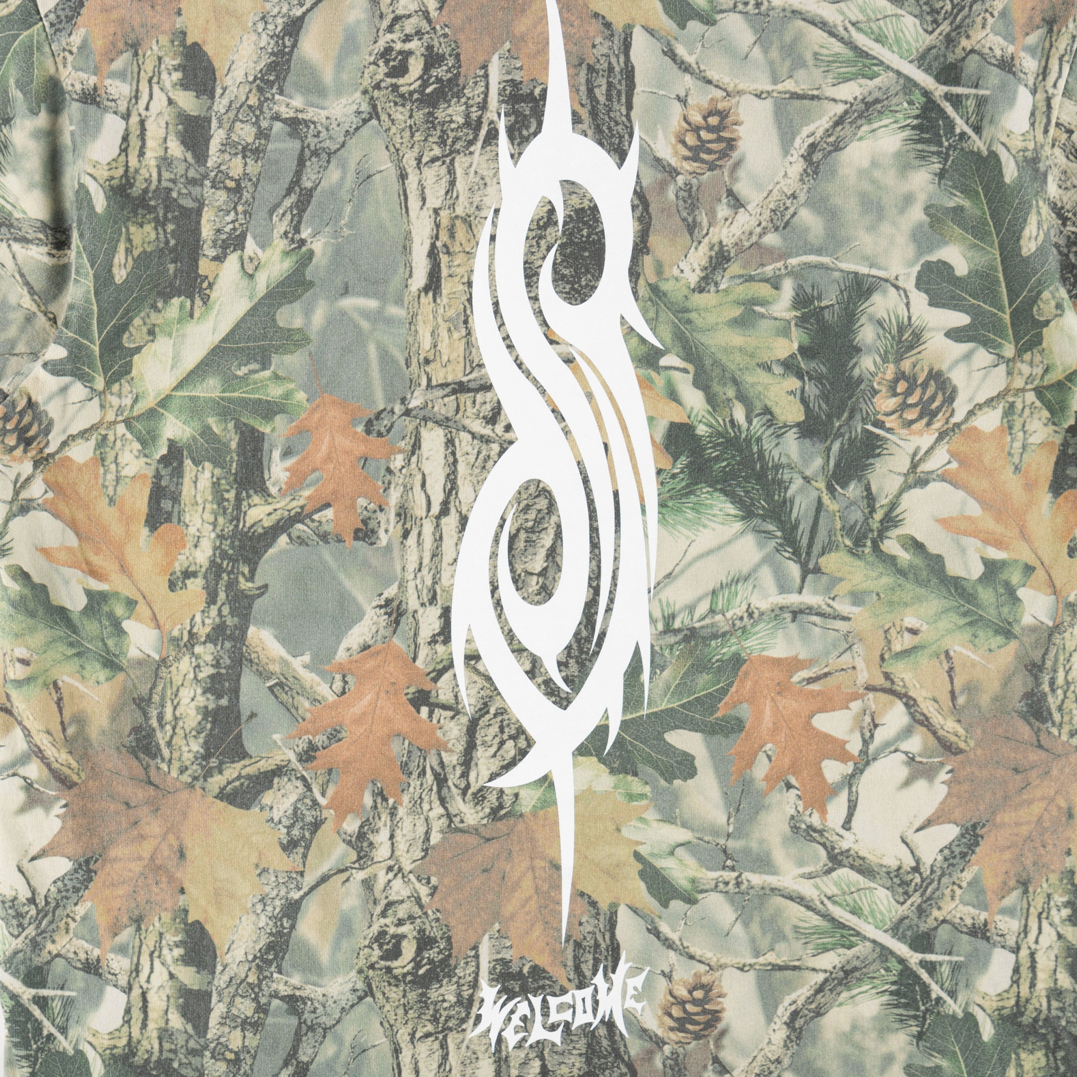 Welcome X Slipknot Oval Logo T-Shirt Camo