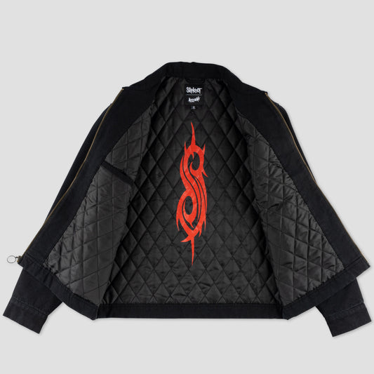 Welcome X Slipknot Self-Titled Canvas Jacket Black