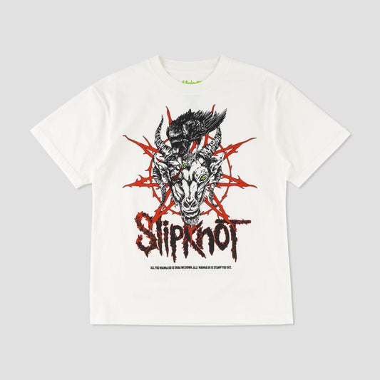 Welcome X Slipknot Spit it Out T-Shirt White