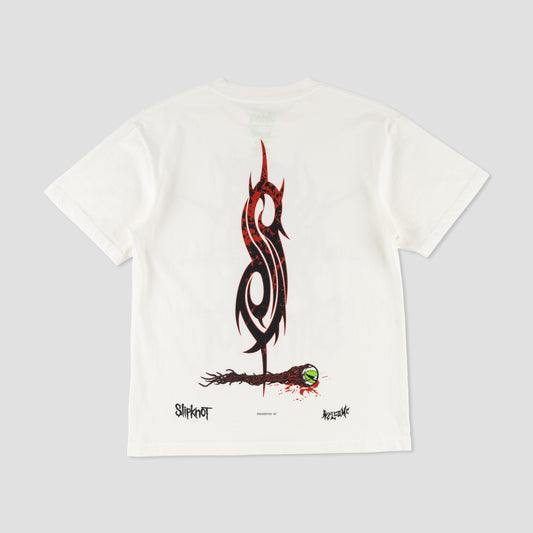 Welcome X Slipknot Spit it Out T-Shirt White