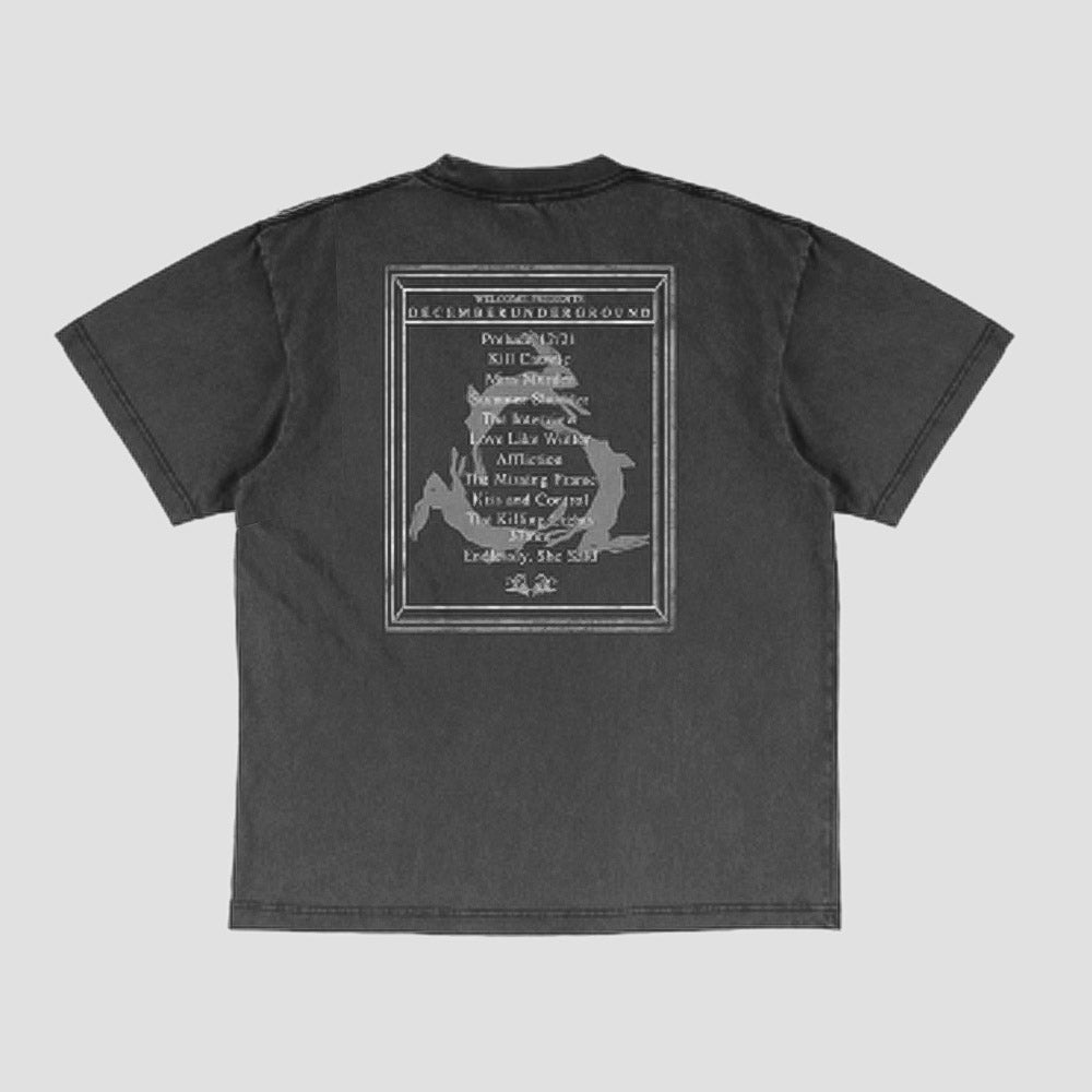Welcome x AFI Rabbit T-Shirt Black