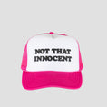 Load image into Gallery viewer, Welcome X Britney Innocent Puff-Print Trucker Cap Pink
