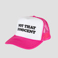 Load image into Gallery viewer, Welcome X Britney Innocent Puff-Print Trucker Cap Pink
