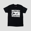 Load image into Gallery viewer, Welcome X Britney Till The World Ends T-Shirt Black
