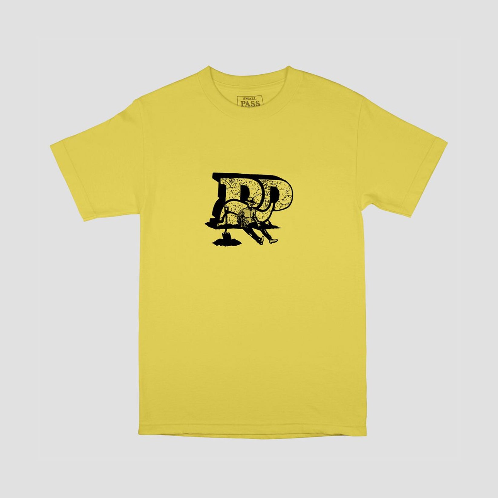 Passport Tools Down T-Shirt Yellow