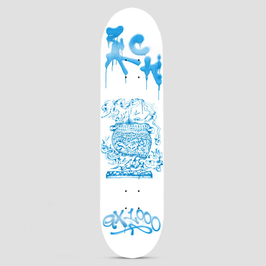 GX1000 8.25 Sincere - Zack Krull Skateboard Deck White