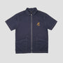 Passport Master Key Zip Shirt Navy