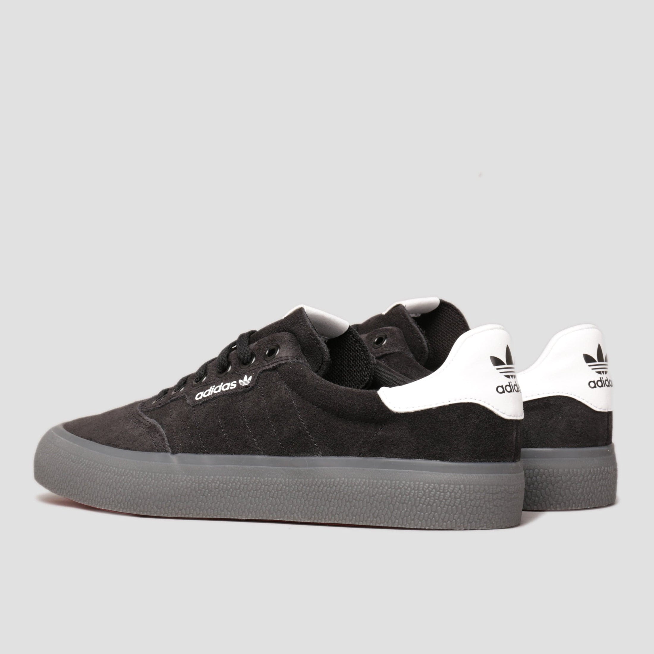 adidas 3MC Skate Shoes Core Black / Footwear White / Better Scarlet – Slam  City Skates