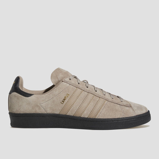 adidas Campus ADV Skate Shoes Chalky Brown / Chalky Brown / Gold Metallic