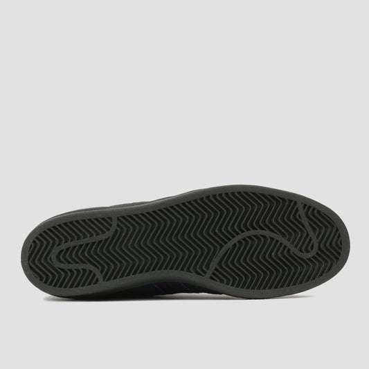 adidas Kader Pro Model ADV Skate Shoes Core Black / Core Black / Dark Purple