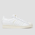 Load image into Gallery viewer, adidas Superstar Adv Skate Shoes Footwear White / Footwear White / Gold Metallic
