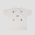 Load image into Gallery viewer, adidas X Pop Trading Tech T-Shirt Bliss / Wonder White / Grey
