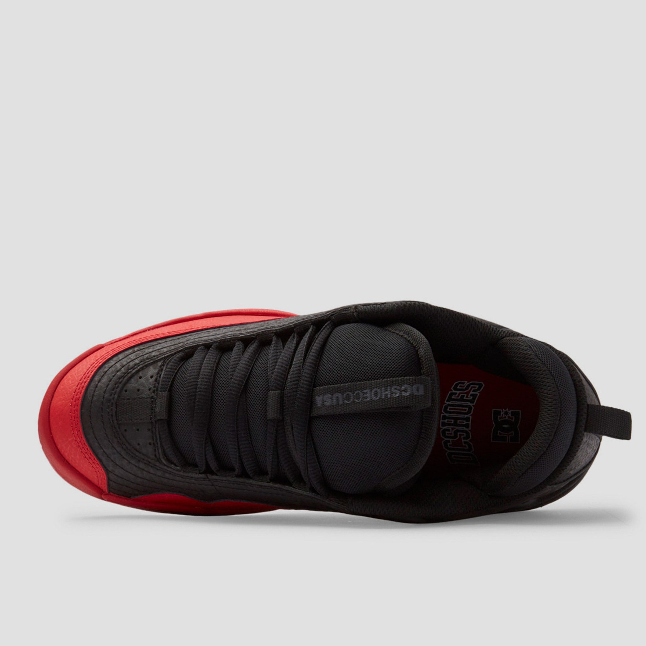 DC Williams OG Skate Shoes Black Red