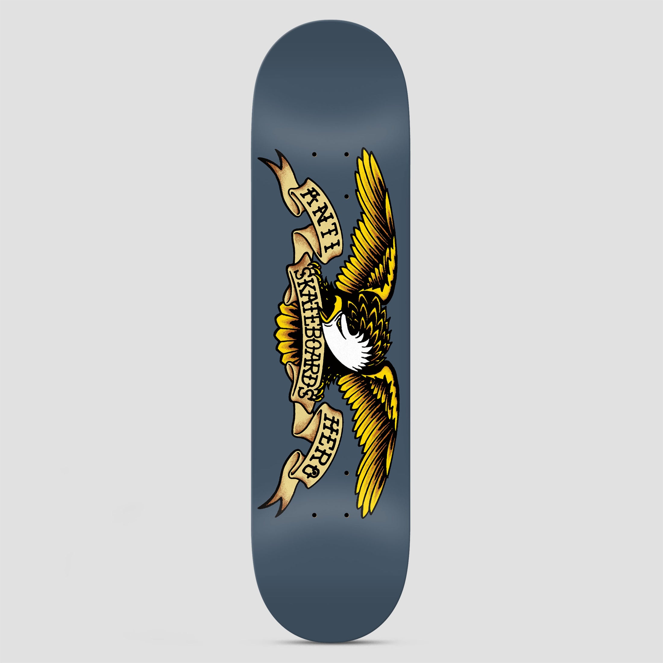 Anti Hero 8.25 Team Classic Eagle Skateboard Deck Grey