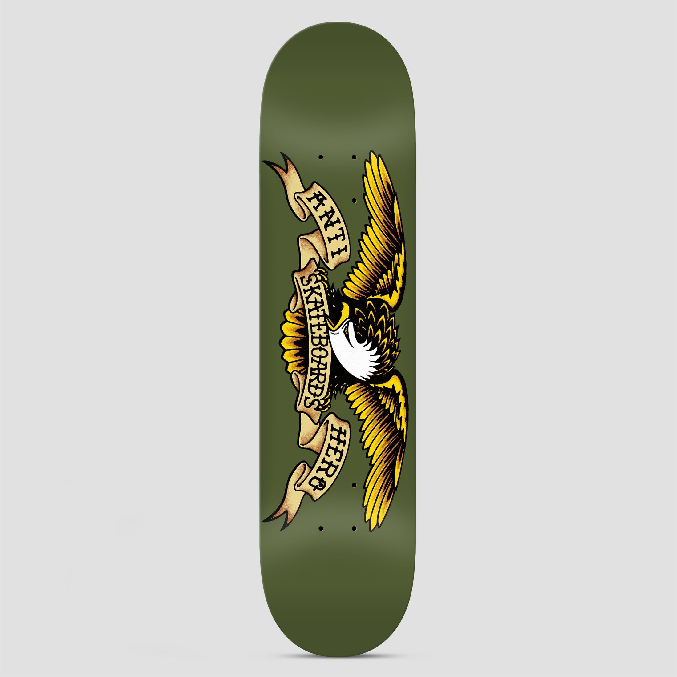 Anti Hero 8.38 Team Classic Eagle Skateboard Deck Army