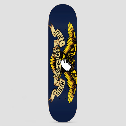 Anti Hero 8.5 Team Classic Eagle Skateboard Deck Navy