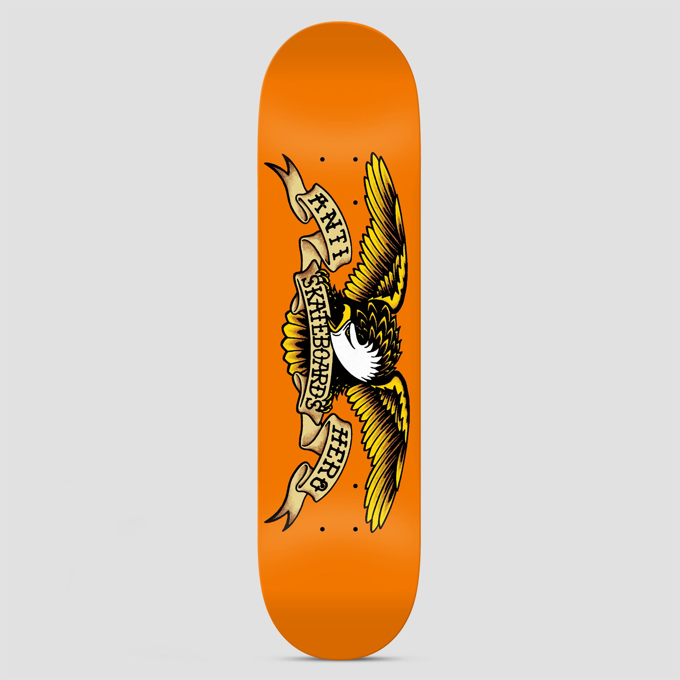 Anti Hero 8.75 Team Classic Eagle DBX Skateboard Deck Orange