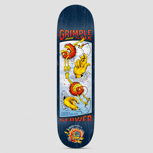 Anti Hero 8.25 Gerwer Grimple Obvious Greats Skateboard Deck Multi