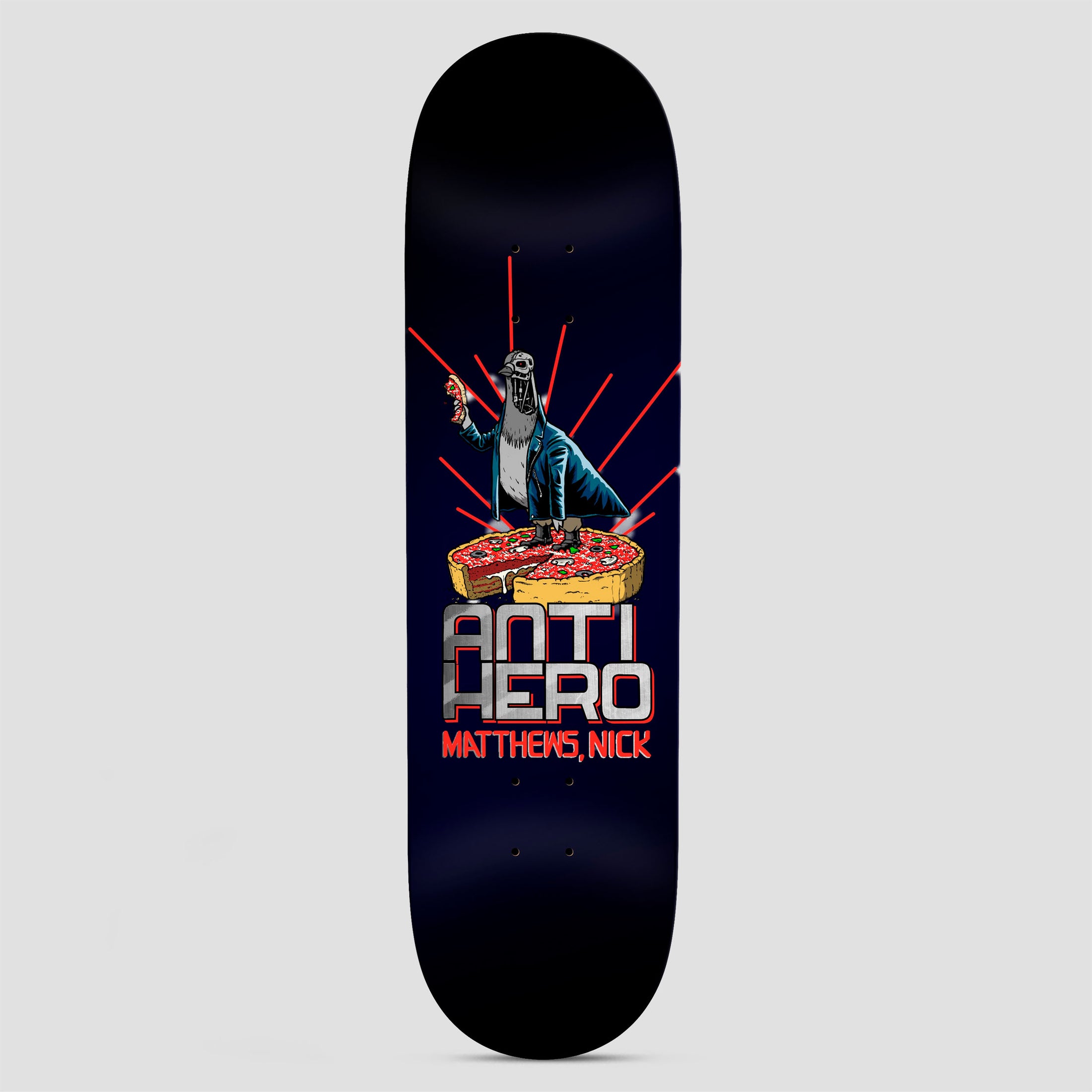 Anti Hero 8.38 Matthews P2: Judgement Day Skateboard Deck Black