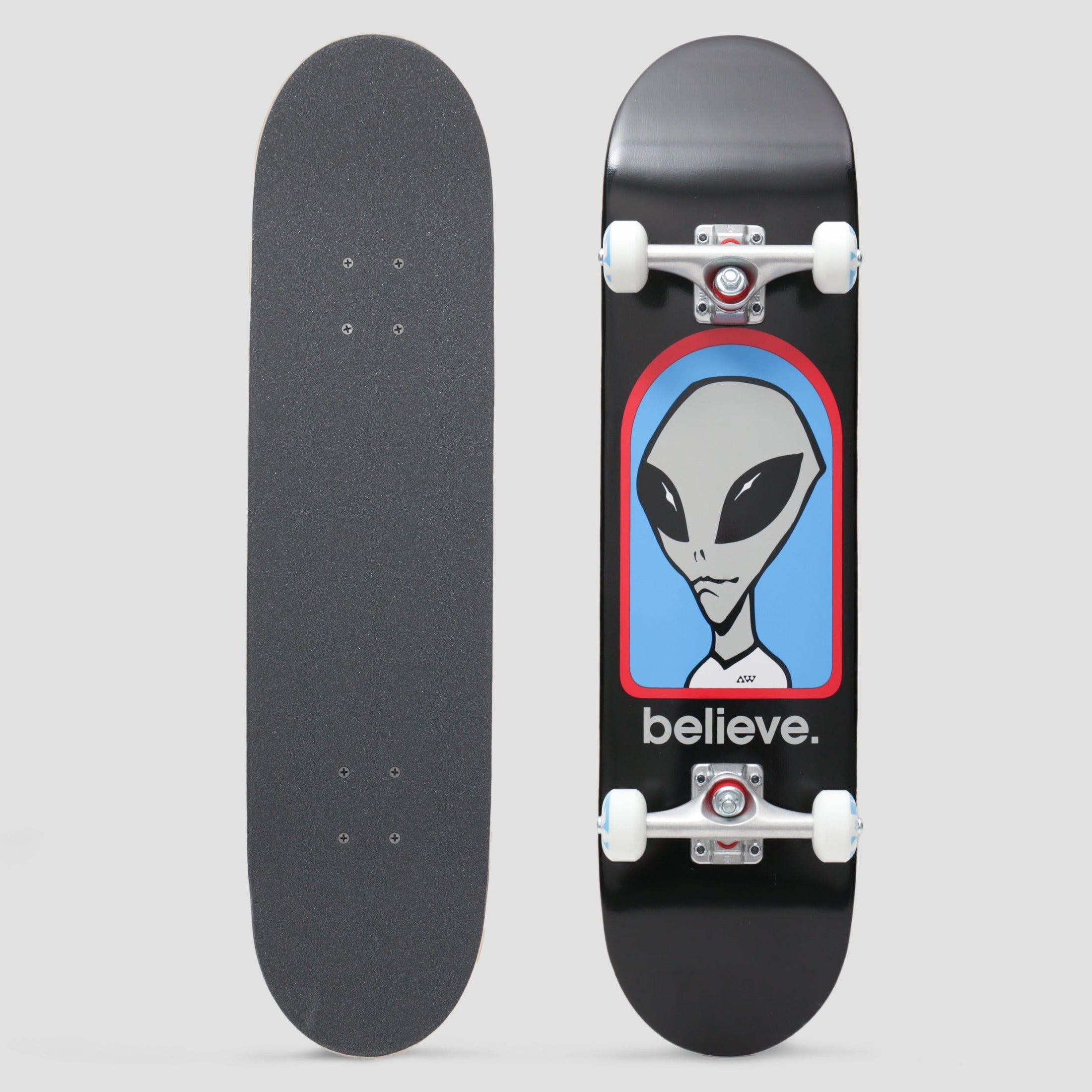 Alien Workshop 7.75 Believe Complete Skateboard Black