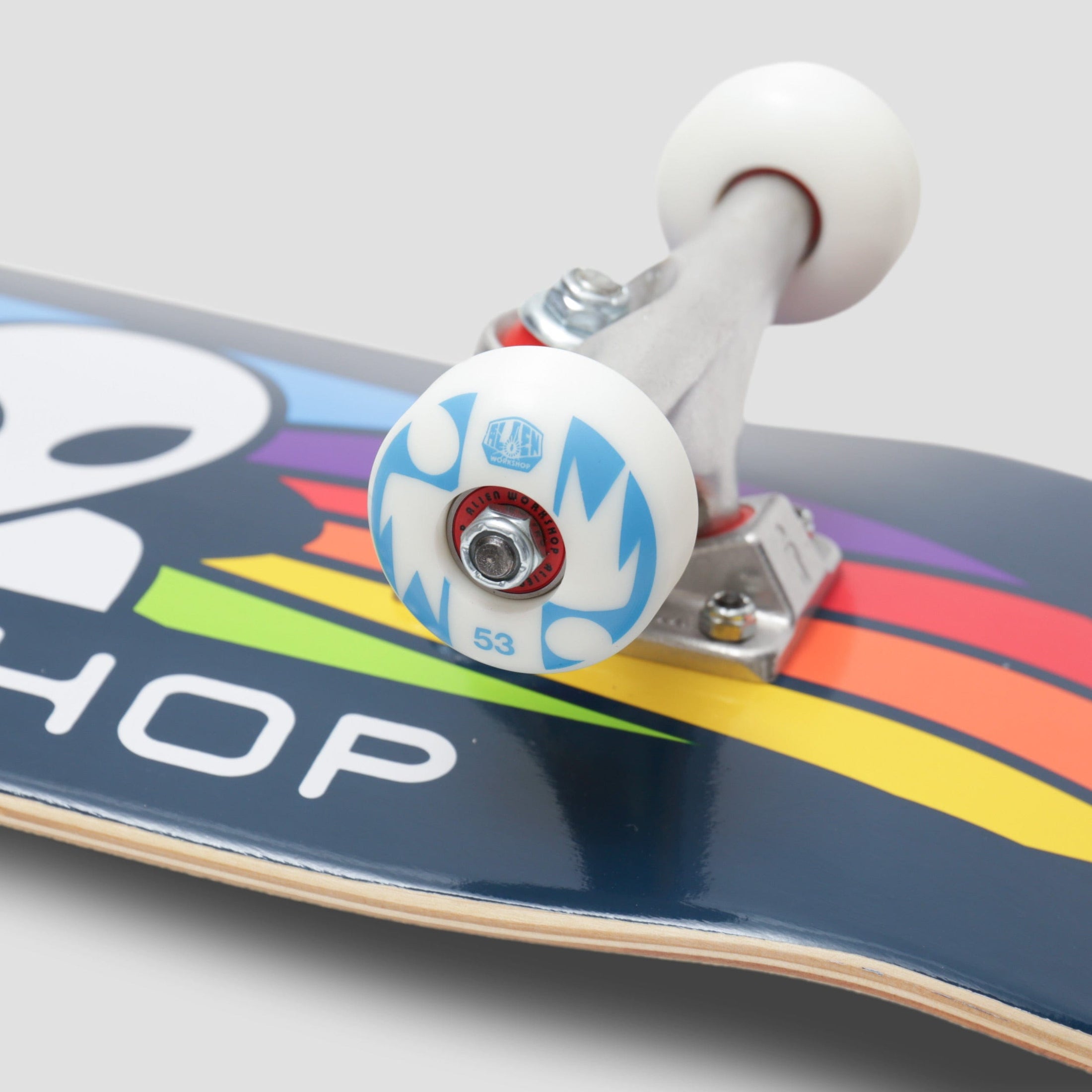 Alien Workshop 8.0 Spectrum Complete Skateboard Navy