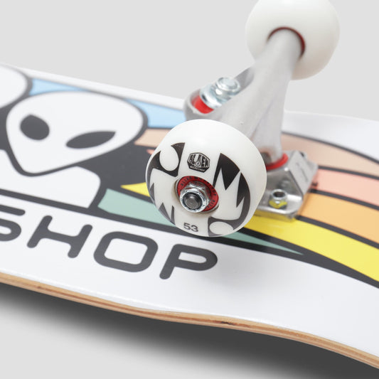 Alien Workshop 8.0 Spectrum Complete Skateboard White
