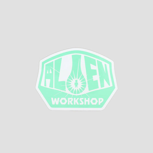 Alien Workshop Dealer Sticker Aqua