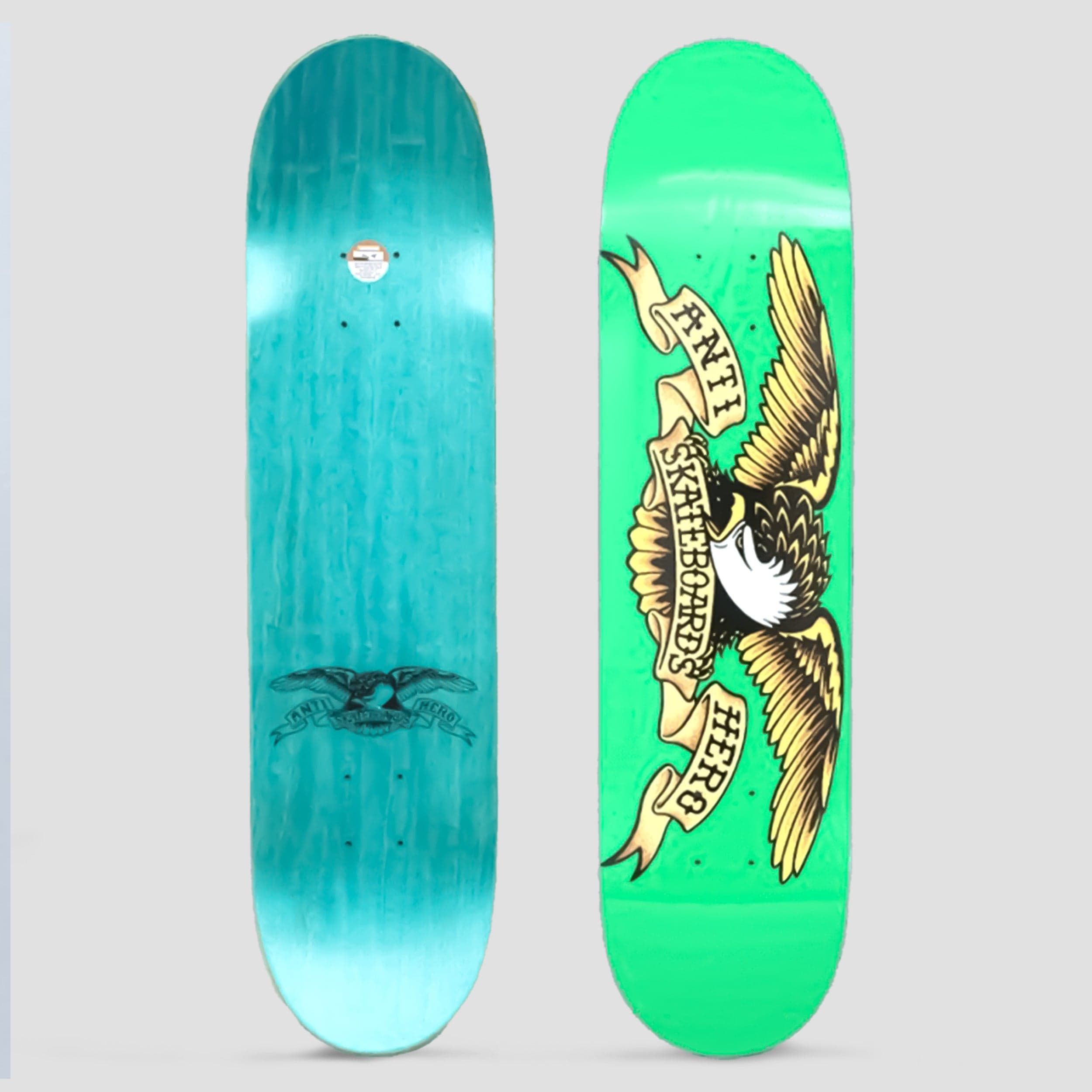Anti Hero 7.81 Classic Eagle Medium Skateboard Deck Green – Slam